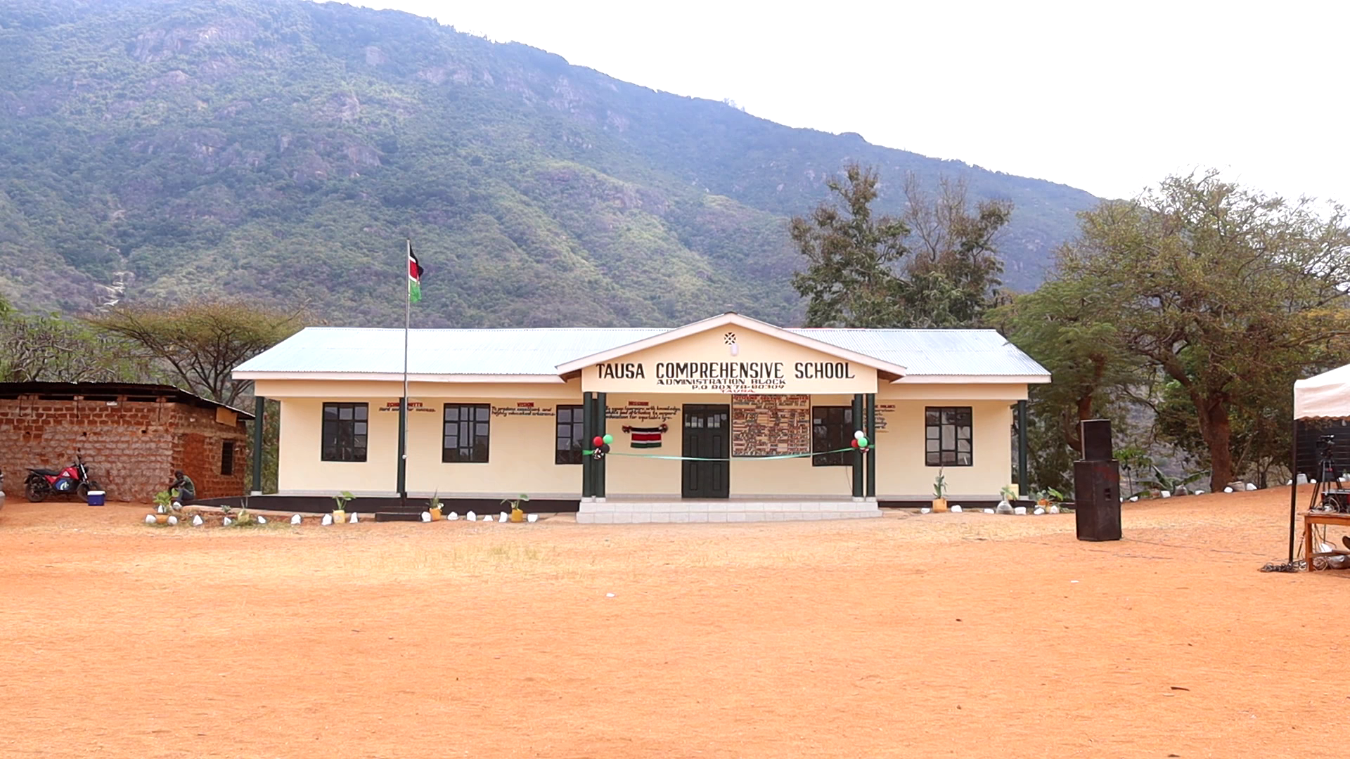 Tausa Comprehensive school Modern Administration Block.
